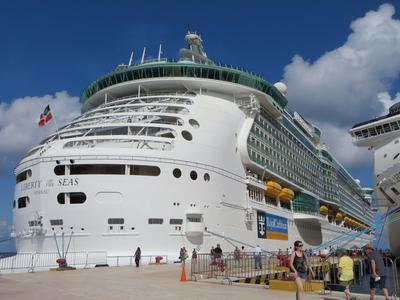 Liberty of the Seas from the stern