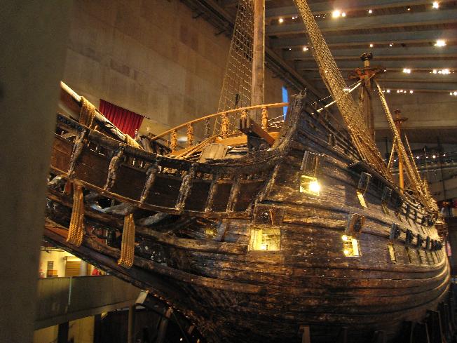 The Vasa - Stockholm - Dredged Up After 300 Years on the Floor of Stockholm Harbor